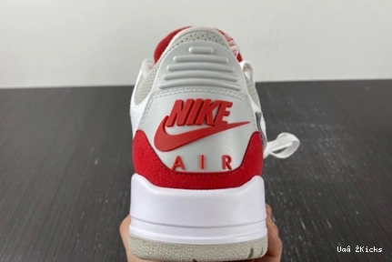 White 3 Timeless Retro CJ0939-100 390 Red Tinker Jordan University 1015